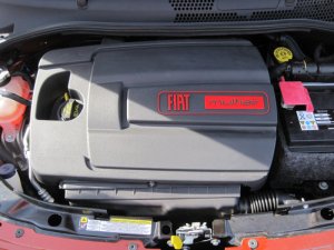 Fiat 500 Performance Air Intake - K&N Engineering - Drop In - `12-`17